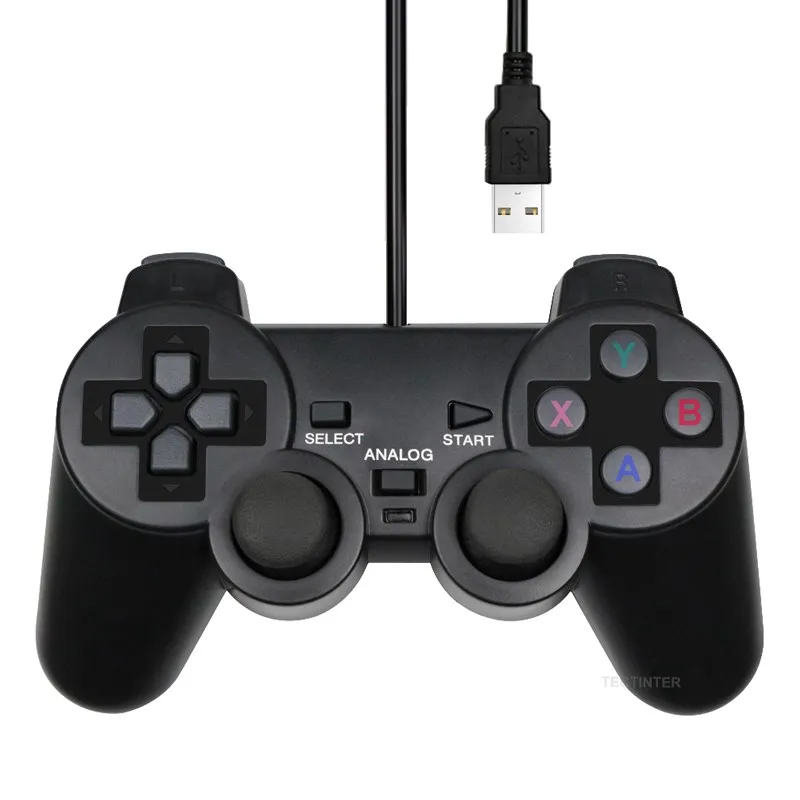 Laptop Gaming Console - Wired USB PC Gaming Joystick Gamepad