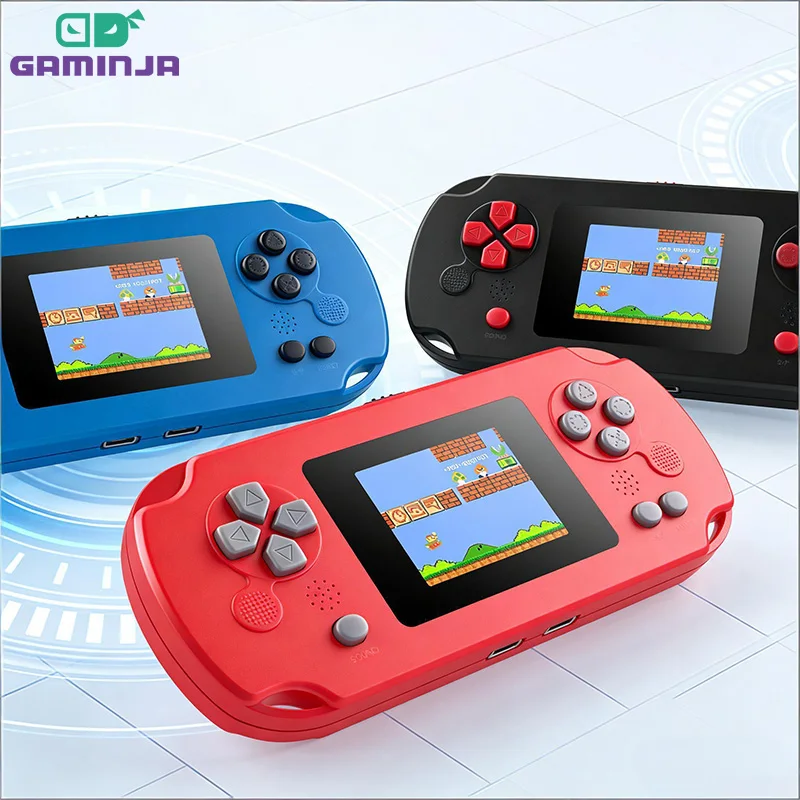 Gaming Console With Minecraft - GAMINJA GC31 Retro Mini Handheld Video
