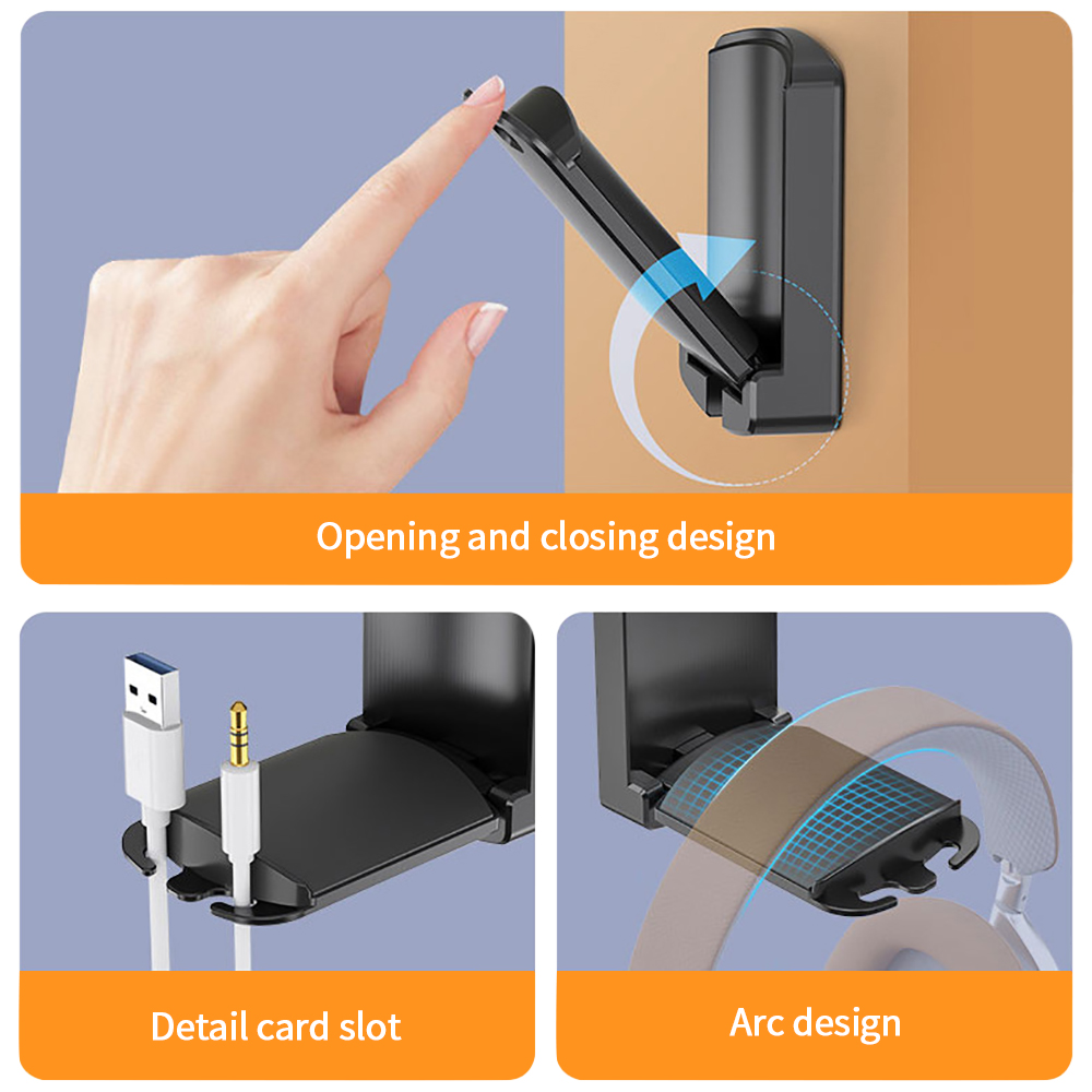 Folding Headset Stand Holder G - Controller Stand Holder recension och pris