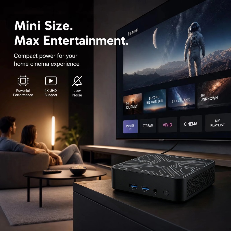 2026 New Mini PC Portable Inte - Gaming Console Mini recension och pris