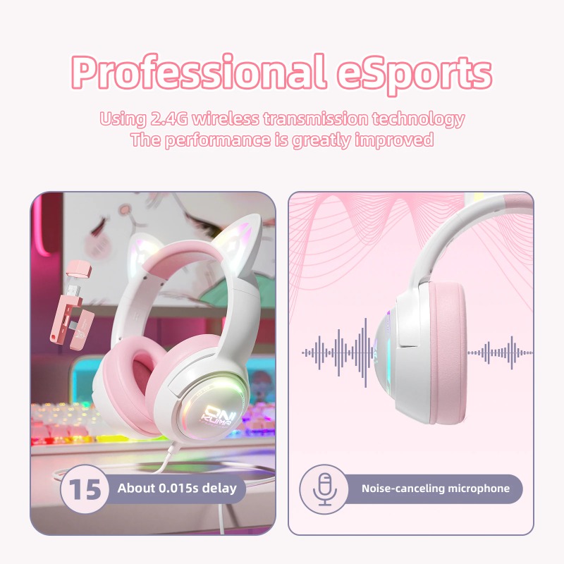 ONIKUMA GT838 Gaming Headset C - Gaming Console In Amazon recension och pris