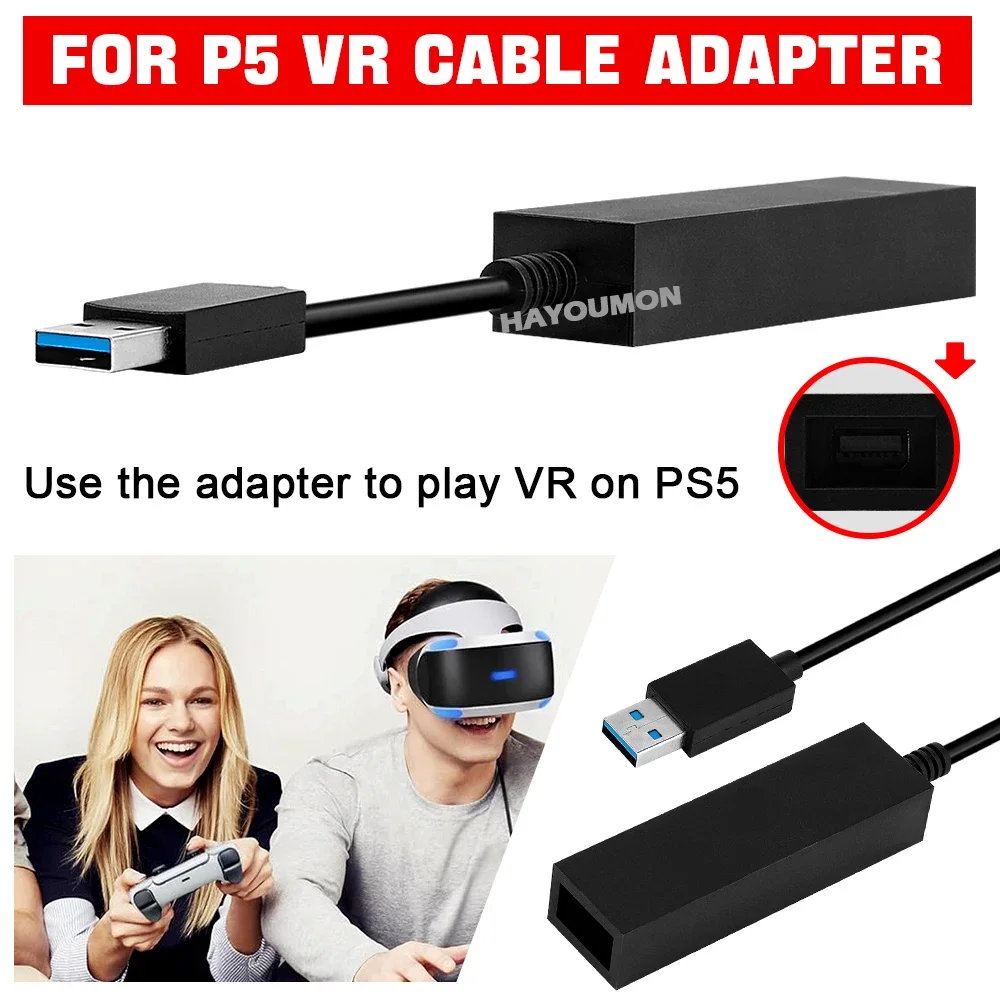 For PS5 VR Cable Adapter For P - Gaming Console Mini recension och pris