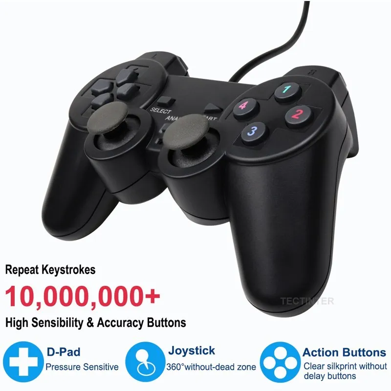 Wired USB PC Gaming Joystick G - Laptop Gaming Console recension och pris