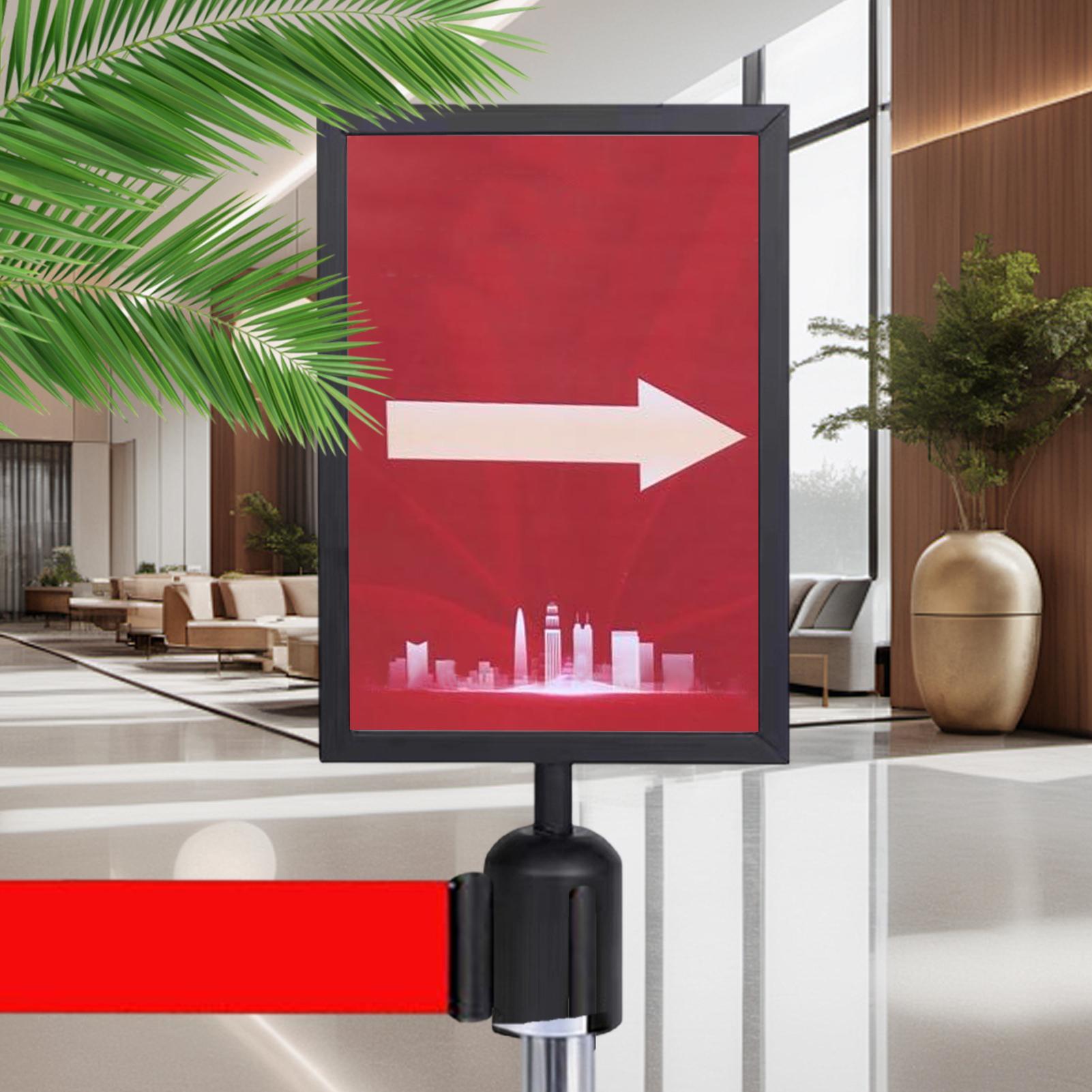 Stanchion Sign Holder A4 Pedes - Controller Stand Holder recension och pris