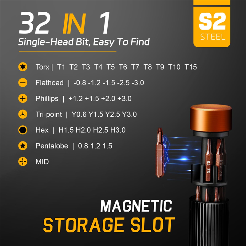 32 in 1 Precision Screwdriver  - Laptop Gaming Console recension och pris