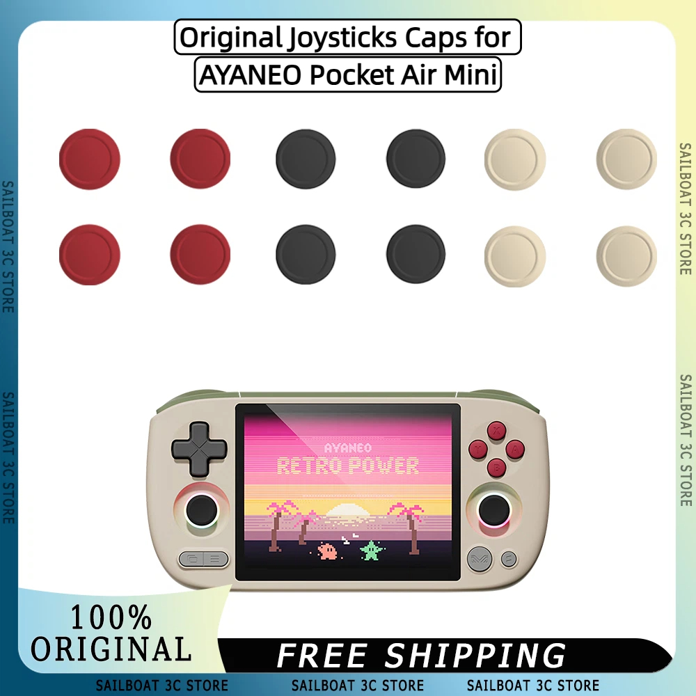 Original Joysticks Caps for AY - Gaming Console Mini recension och pris