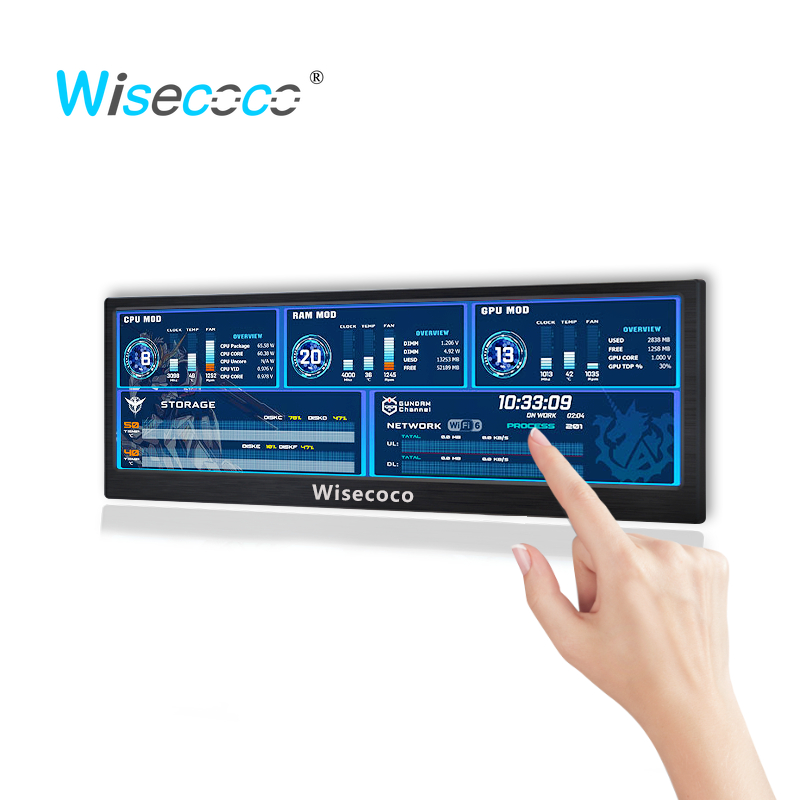 Wisecoco 14 Inch 4K Portable M - Gaming Console Car recension och pris